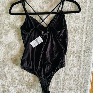 Black body suit, size L